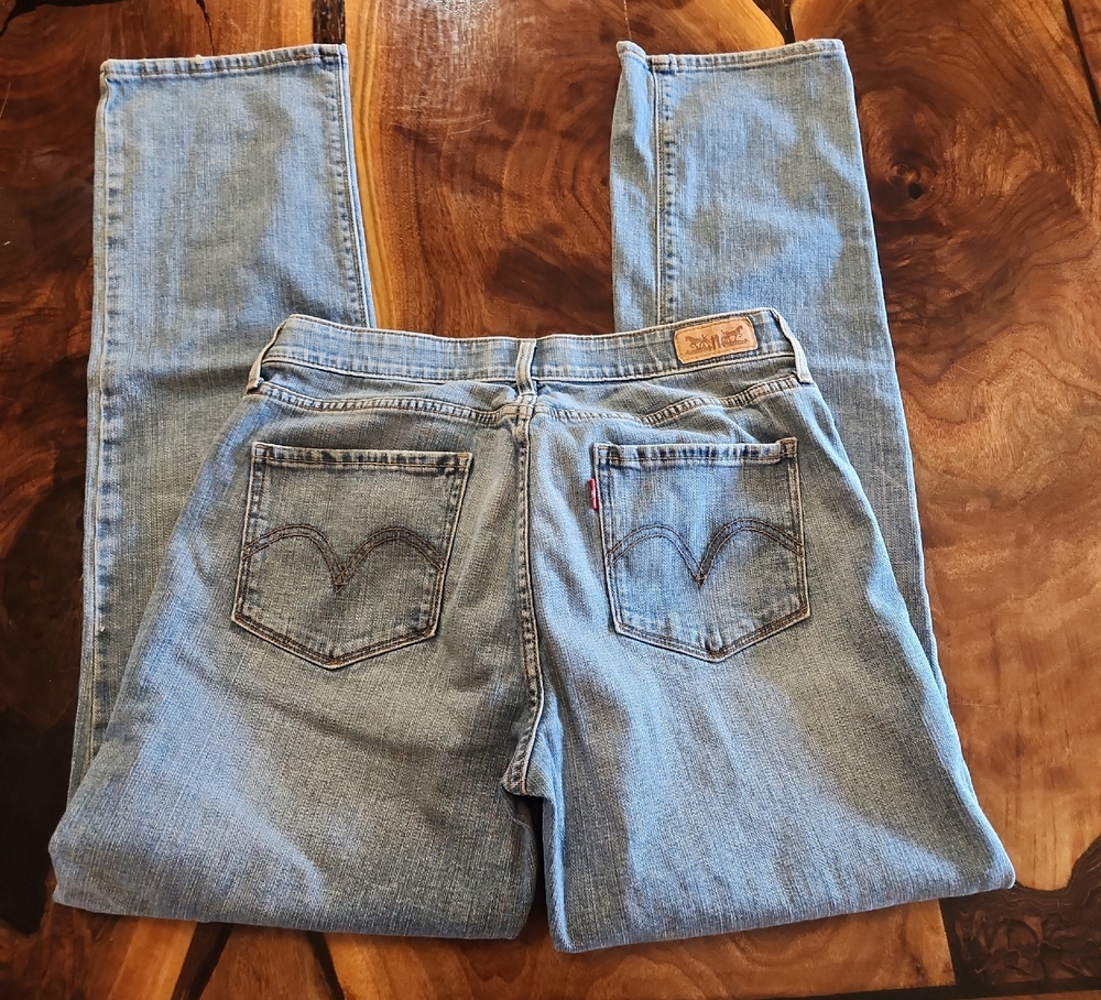 Levi's Women's Light Blue Straight Leg Jeans